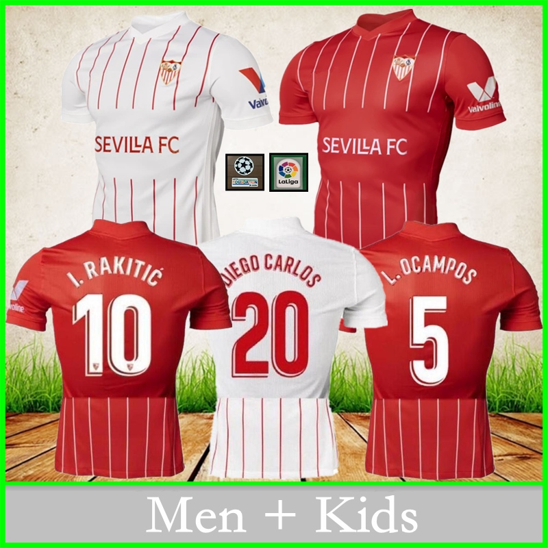 Sevilla Soccer Jerseys 2021 2022 I. RAKITIC J. NAVAS DE JONG EVER BANEGA L. OCAMPOS PAPU GOMEZ Home Away third Football Shirt adult Men Jersey + Kids Kits uniform, La liga patch
Sevilla Soccer Jerseys 2021 2022 I. RAKITIC J. NAVAS DE JONG EVER BANEGA L. OCAMPOS PAPU GOMEZ Home Away third Football Shirt adult Men Jersey + Kids Kits uniform, La liga patch