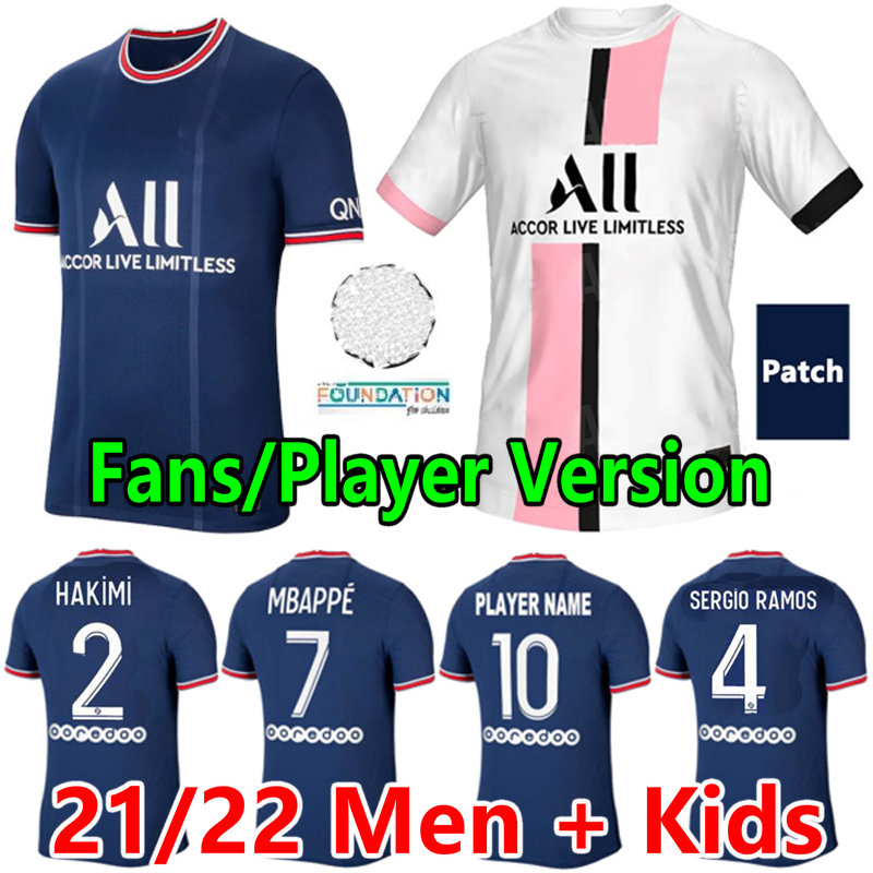 2021 #30 MESSI MBAPPE soccer jerseys HAKIMI SERGIO RAMOS 21 22 Maillots de football shirt 2022 MARQUINHOS VERRATTI DI MARIA men kids kit uniforms enfants maillot foot, Fans 21-22 away +ligue
2021 #30 MESSI MBAPPE soccer jerseys HAKIMI SERGIO RAMOS 21 22 Maillots de football shirt 2022 MARQUINHOS VERRATTI DI MARIA men kids kit uniforms enfants maillot foot, Fans 21-22 away +ligue
