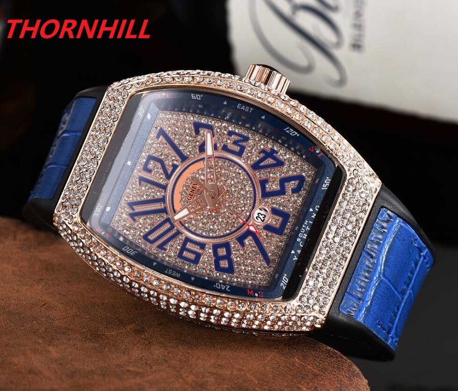 Top quality classic man Leather watch automatic watches male clock Fashion diamonds designer wristwatches, As pic
Top quality classic man Leather watch automatic watches male clock Fashion diamonds designer wristwatches, As pic