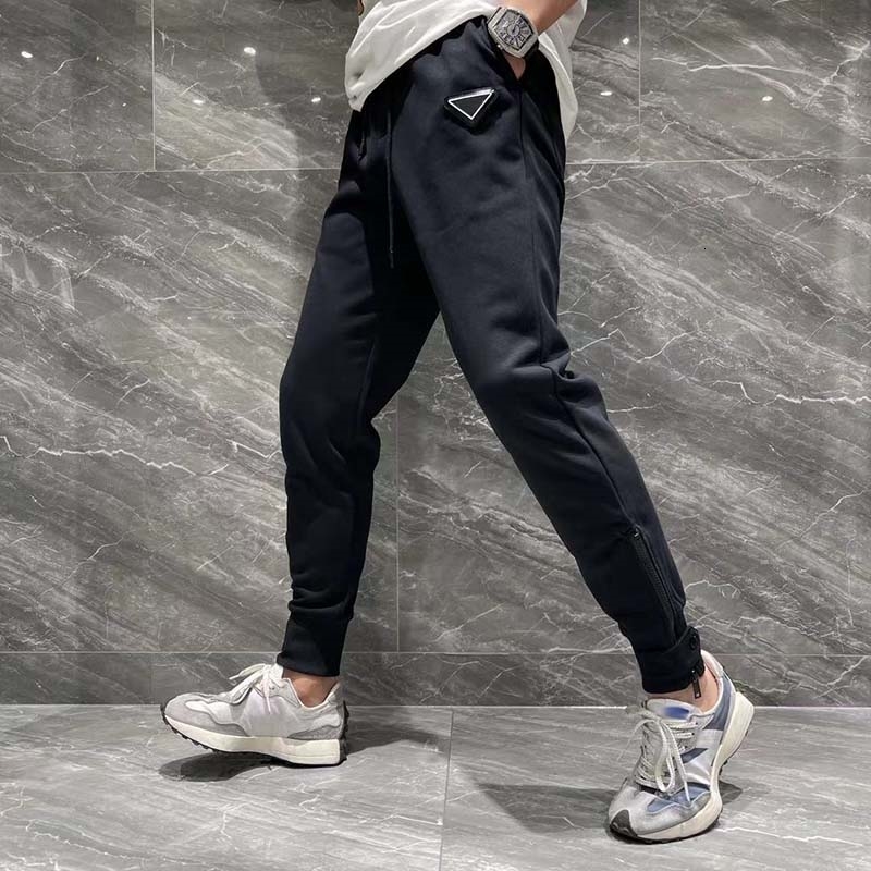 21ss France Mens designer pants fashion Italy pant letter triangle men women casual cotton Baseball pants black 07
21ss France Mens designer pants fashion Italy pant letter triangle men women casual cotton Baseball pants black 07