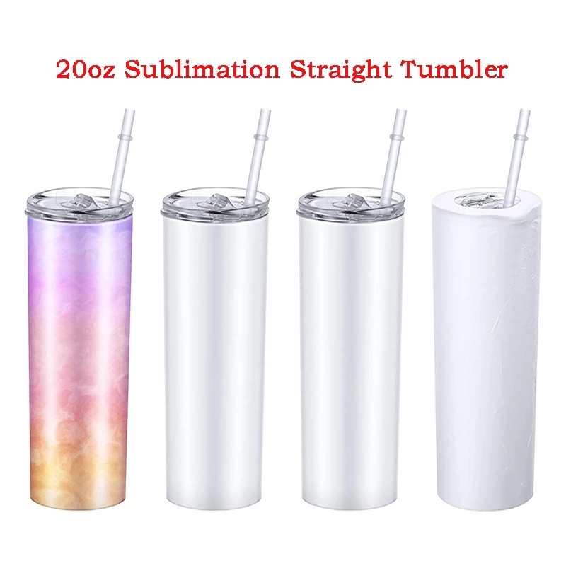 DIY Sublimation Straight Tumbler 20oz Stainless Steel Slim Vacuum Insulated Travel Mug For Friend Gifts, White 20oz straight
DIY Sublimation Straight Tumbler 20oz Stainless Steel Slim Vacuum Insulated Travel Mug For Friend Gifts, White 20oz straight