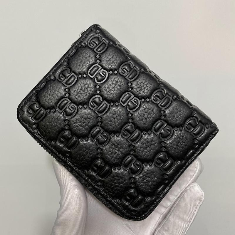 Wallets Luxury Top Designer Clutch High Quality Cowhide Female Wallet Leather Coin Purse ID Bag Male Buckle Zipper Short