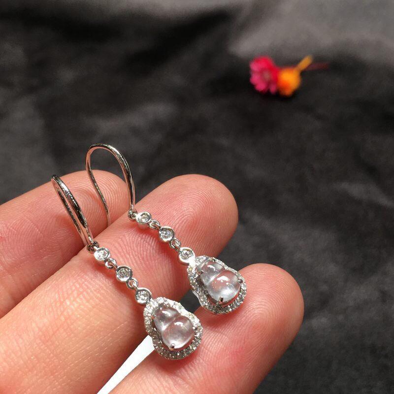 Stud HML& Diamond-studded Natural Seed Chalcedony Gourd Egg Round Earrings Elegant Charm Creative Retro Silver Jewelry, Golden;silver
Stud HML& Diamond-studded Natural Seed Chalcedony Gourd Egg Round Earrings Elegant Charm Creative Retro Silver Jewelry, Golden;silver