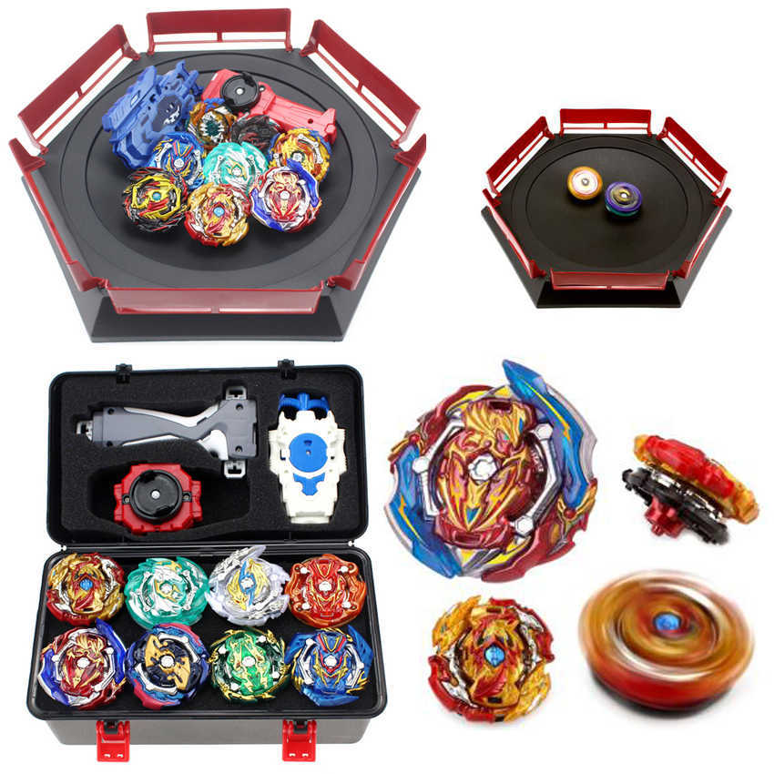 New Toupie Beyblade Set B149 B150 Arena Metal Fusion Avec Lanceur Bayblade Beyblade Burst With Launcher Kids Bey Blade Blades X0528
New Toupie Beyblade Set B149 B150 Arena Metal Fusion Avec Lanceur Bayblade Beyblade Burst With Launcher Kids Bey Blade Blades X0528