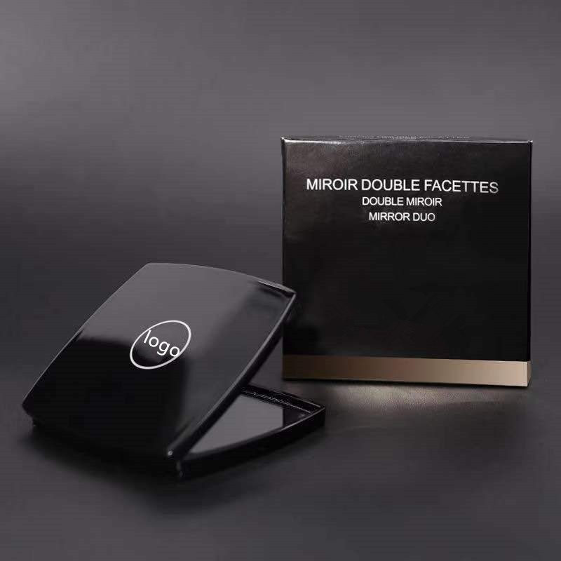 Fashion acrylic cosmetic mirrors Brand Folding Velvet dust bag mirror with gift box black makeup tools Portable classic style (Anita)
Fashion acrylic cosmetic mirrors Brand Folding Velvet dust bag mirror with gift box black makeup tools Portable classic style (Anita)