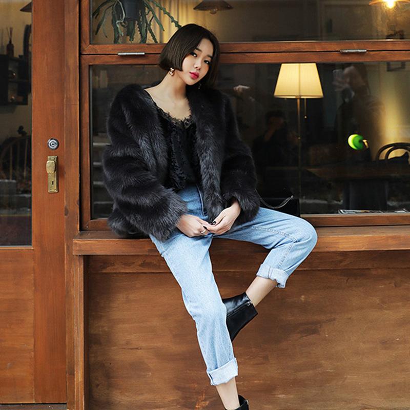 Women's Fur & Faux Fall Winter Women Coat Long Sleeve Warm Jacket O-neck Woven Overcoat Girl Fashion Raccoon Coats Large Size, Black
Women's Fur & Faux Fall Winter Women Coat Long Sleeve Warm Jacket O-neck Woven Overcoat Girl Fashion Raccoon Coats Large Size, Black