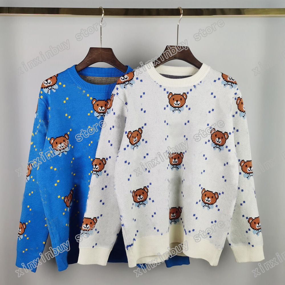 21ss Designers Sweaters luxury Mens Womens Jacquard little Bear Man Paris Fashion Tee Top Quality Tees Street long Sleeve luxurys yellow, White;black
21ss Designers Sweaters luxury Mens Womens Jacquard little Bear Man Paris Fashion Tee Top Quality Tees Street long Sleeve luxurys yellow, White;black