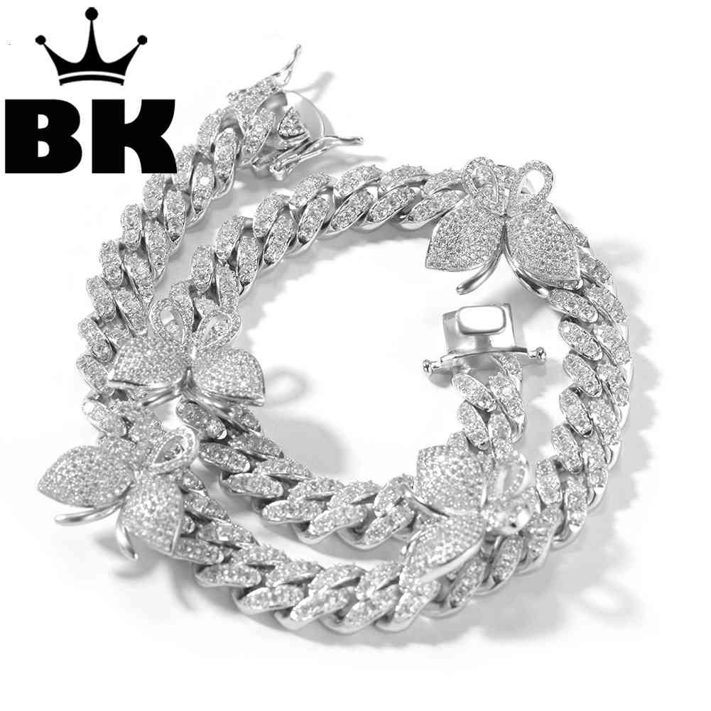 THE BLING KING 12mm CZ cuban butterfly Necklace Iced Out Zircon custom Color Luxury Bling Jewelry Fashion Hiphop For Men X0509
THE BLING KING 12mm CZ cuban butterfly Necklace Iced Out Zircon custom Color Luxury Bling Jewelry Fashion Hiphop For Men X0509