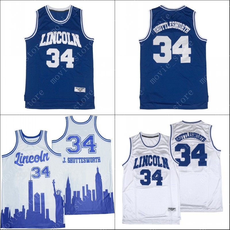 Men's Lineoln #34 Jesus Shuttlesworth High School Basketball Jersey Stitched, 34-1
Men's Lineoln #34 Jesus Shuttlesworth High School Basketball Jersey Stitched, 34-1