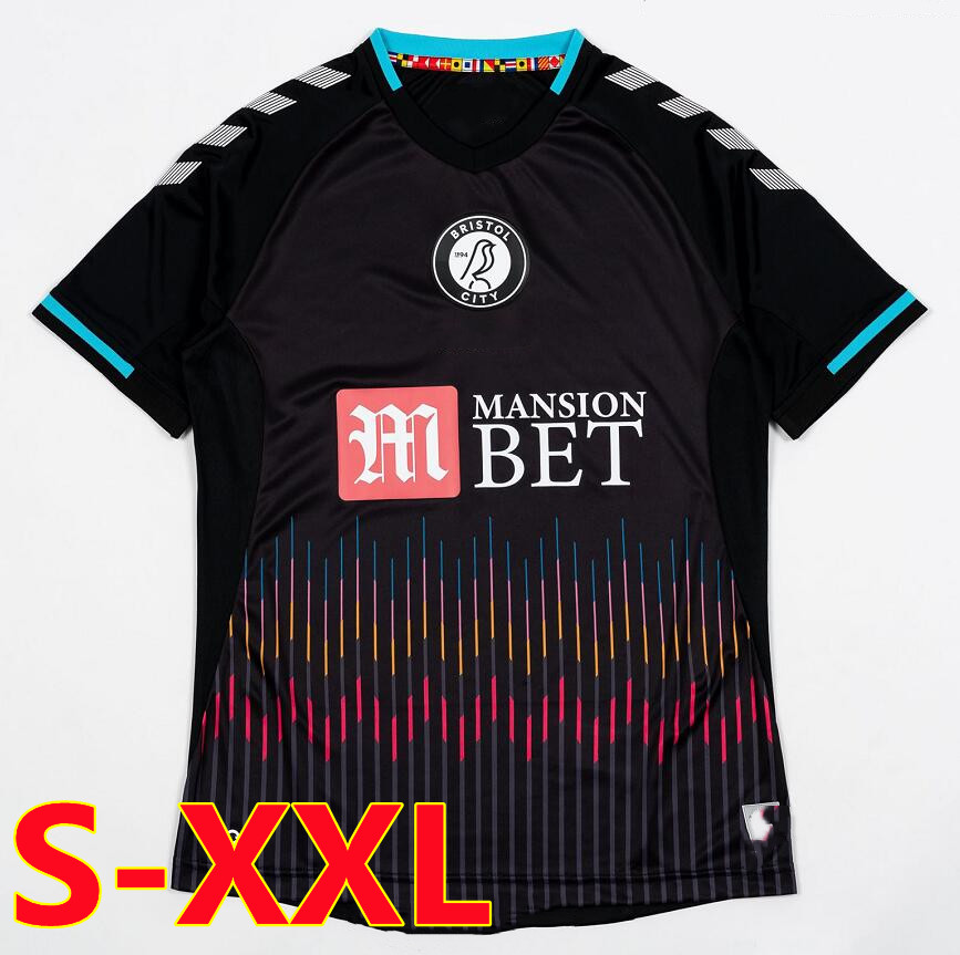 2021 2022 size S-XXL 20 21 Bristol City away soccer jerseys Football Shirt SILVA AMEOBI men, Black;yellow
2021 2022 size S-XXL 20 21 Bristol City away soccer jerseys Football Shirt SILVA AMEOBI men, Black;yellow