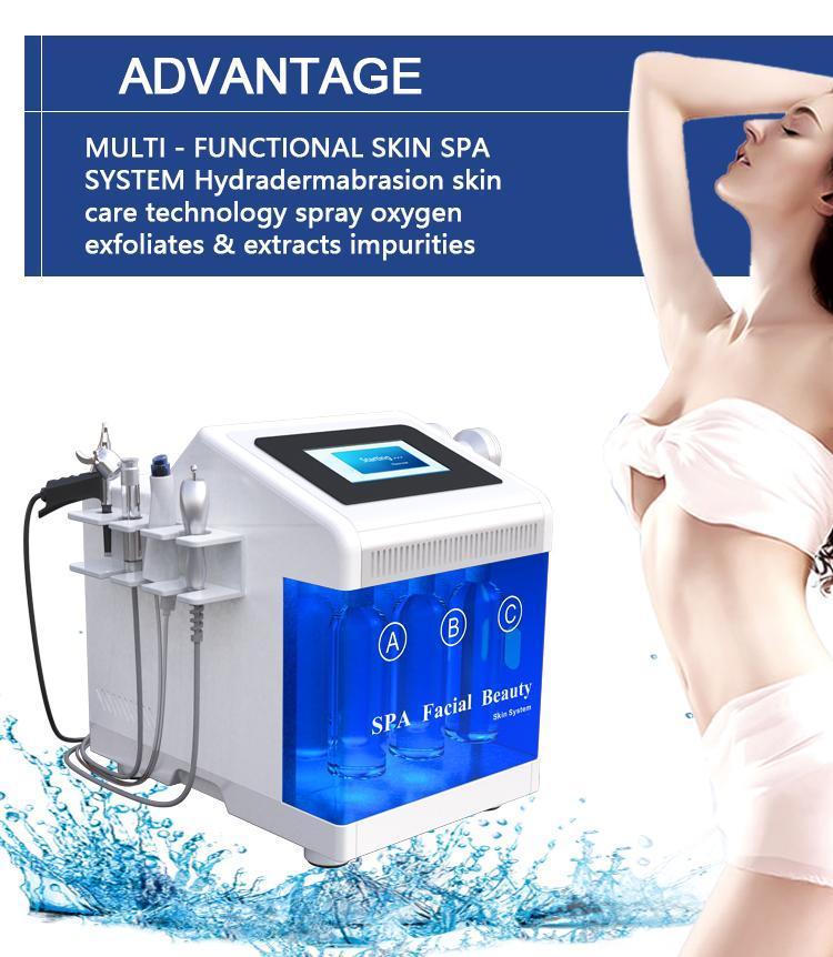 High quality Hydro Facial Hydra Microdermabrasion Skin Suction Device Ultrasound Peeling Treatment BIO-Lifting Care Equipment