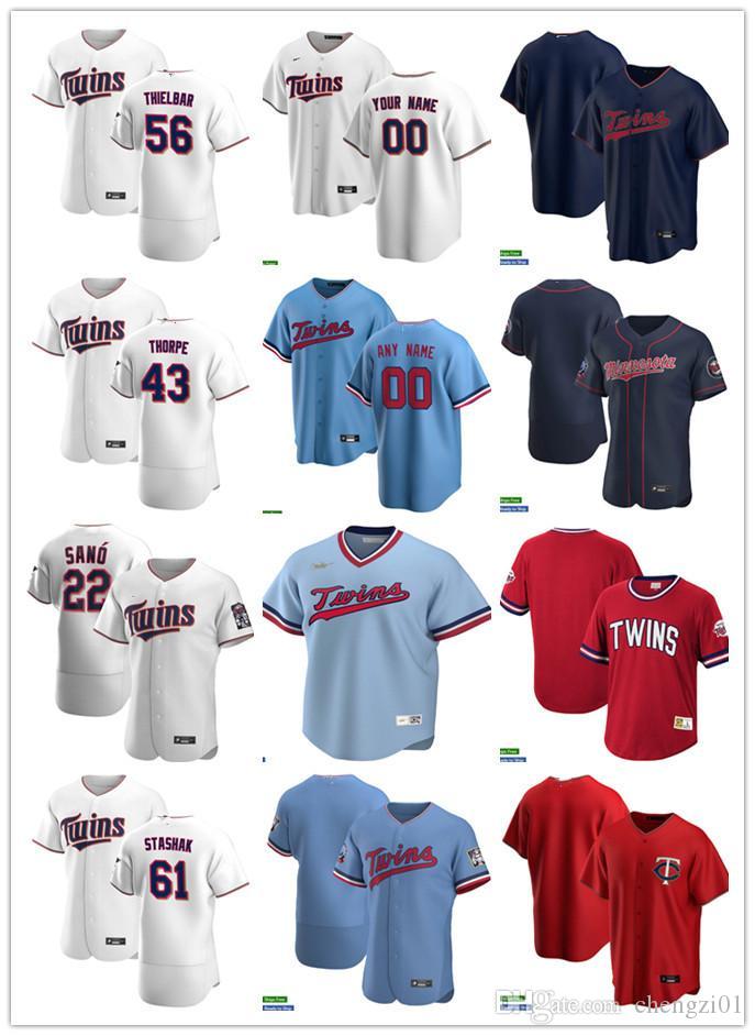 Men Women Youth Minnesota Twins 61 Cody Stashak 56 Caleb Thielbar 43 Lewis Thorpe 22 Miguel Sano Custom Baseball Jersey Blank re, Blue;black
Men Women Youth Minnesota Twins 61 Cody Stashak 56 Caleb Thielbar 43 Lewis Thorpe 22 Miguel Sano Custom Baseball Jersey Blank re, Blue;black