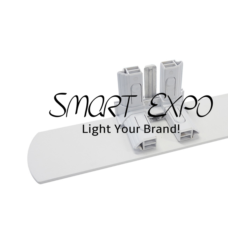 Vivid Illuminated Wall Advertising Display for Event Promotion with Frame Kits Custom Print Carry Bag