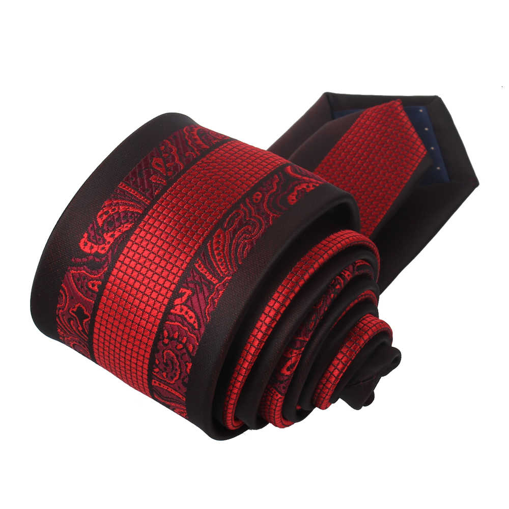 Fashion Skinny Neck Ties for Men Casual Suits Tie Gravatas Blue s Neckties for Business Wedding 6cm Width Slim