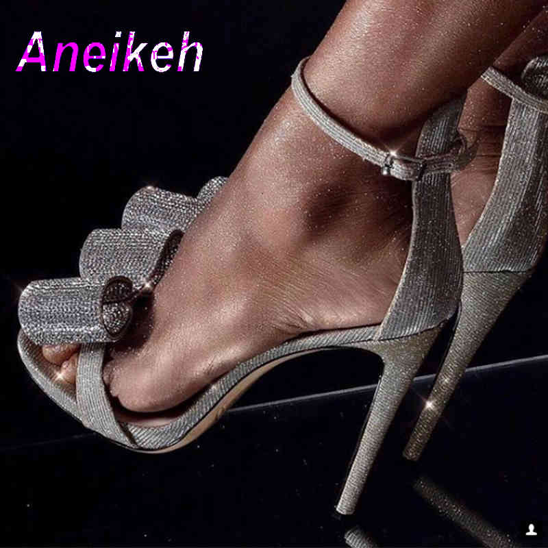 sandals aneikeh women's silver summer strass sandals butterfly knot fashion high ankle straps party shoes bdl2, Black
sandals aneikeh women's silver summer strass sandals butterfly knot fashion high ankle straps party shoes bdl2, Black
