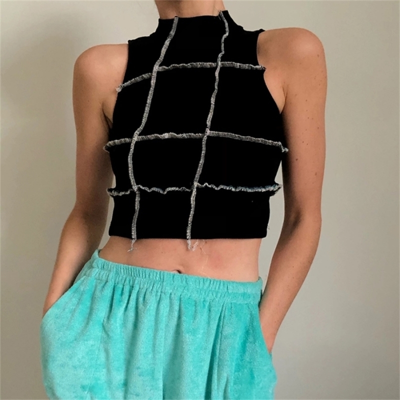 Fashion solid color Ribbed knitting vest women Vintage sleeveless crop tops summer street casual wear tee tank topfemale 210607, Yellow
Fashion solid color Ribbed knitting vest women Vintage sleeveless crop tops summer street casual wear tee tank topfemale 210607, Yellow