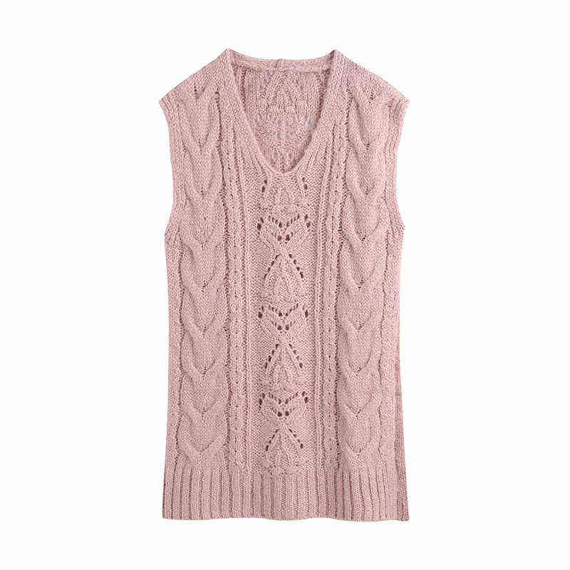 Evfer Women Casual V-Neck Sleeveless New Spring Pink Long Sweaters Chic Lady Fashion Za Knitted Slit Pullover Girls Cute Vest Y1110
Evfer Women Casual V-Neck Sleeveless New Spring Pink Long Sweaters Chic Lady Fashion Za Knitted Slit Pullover Girls Cute Vest Y1110