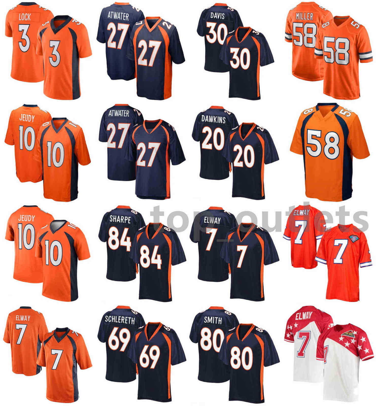 2021 Denver Broncos American Football Jerseys Brian 20 Dawkins Jersey Drew 3 Lock Jerry 10 Jeudy John 7 Elway Mark 69 Schlereth Rod 80 Smith Shannon 84 Sharpe Stitched, As photo
2021 Denver Broncos American Football Jerseys Brian 20 Dawkins Jersey Drew 3 Lock Jerry 10 Jeudy John 7 Elway Mark 69 Schlereth Rod 80 Smith Shannon 84 Sharpe Stitched, As photo