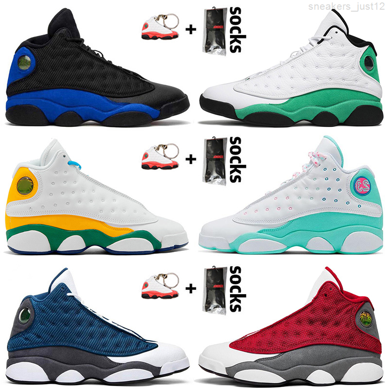 High Quality New JUMPMAN 13 13s Hyper Roayl Basketball Shoes Flint Red Court Purple Soar Green Women Men Sport Trainers Sneakers 36-47
High Quality New JUMPMAN 13 13s Hyper Roayl Basketball Shoes Flint Red Court Purple Soar Green Women Men Sport Trainers Sneakers 36-47