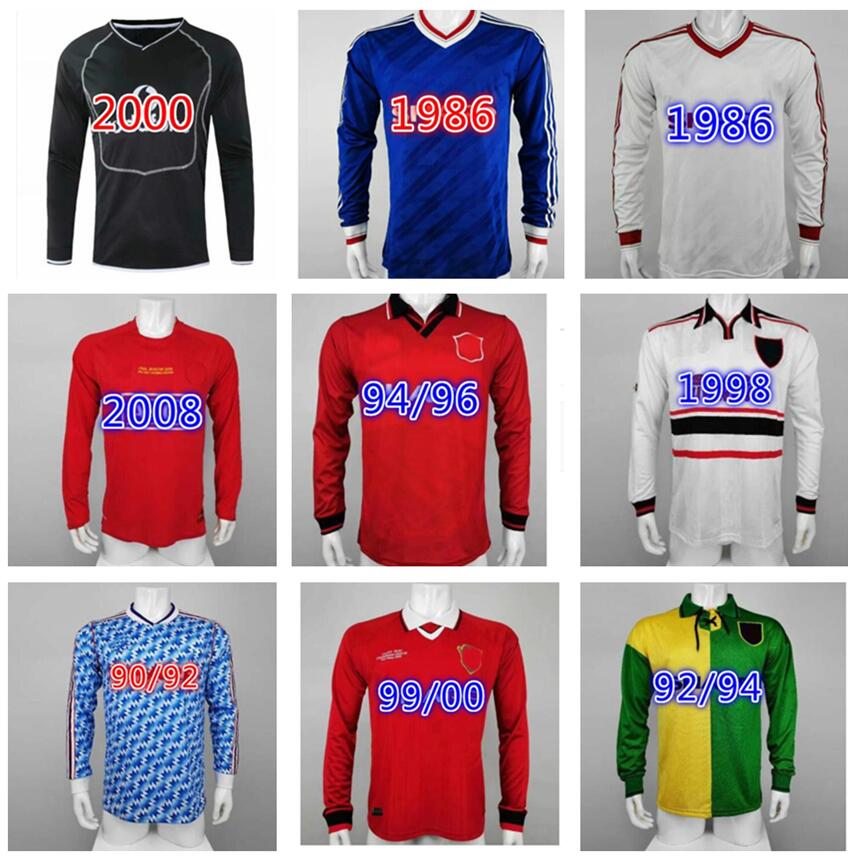 RETRO Manchester Long Sleeve GIGGS CANTONA Soccer Jerseys 1990 1992 1994 1996 1998 1999 2000 2006 2007 2008 BECKHAM SOLSKJAER KEANE ROONEY SCHOLES Football Shirt
RETRO Manchester Long Sleeve GIGGS CANTONA Soccer Jerseys 1990 1992 1994 1996 1998 1999 2000 2006 2007 2008 BECKHAM SOLSKJAER KEANE ROONEY SCHOLES Football Shirt