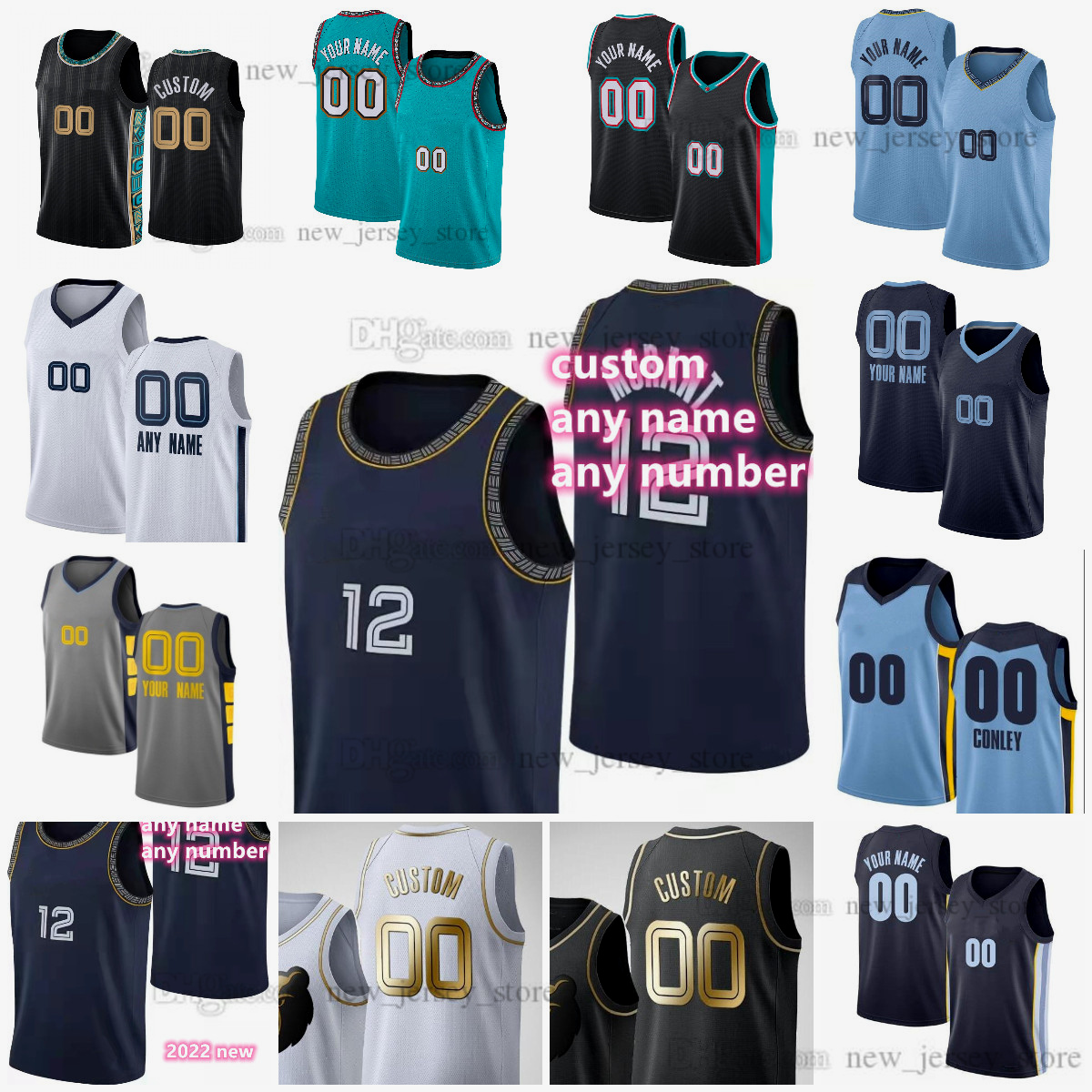 Custom Printed Screen Basketball Steven 4 Adams Jerseys 0 De'Anthony Melton 1 Kyle Anderson 21 Tyus Jones 46 John Konchar Dillon Brooks Xavier Tillman Killian Tillie, Printed (with team logo)
Custom Printed Screen Basketball Steven 4 Adams Jerseys 0 De'Anthony Melton 1 Kyle Anderson 21 Tyus Jones 46 John Konchar Dillon Brooks Xavier Tillman Killian Tillie, Printed (with team logo)