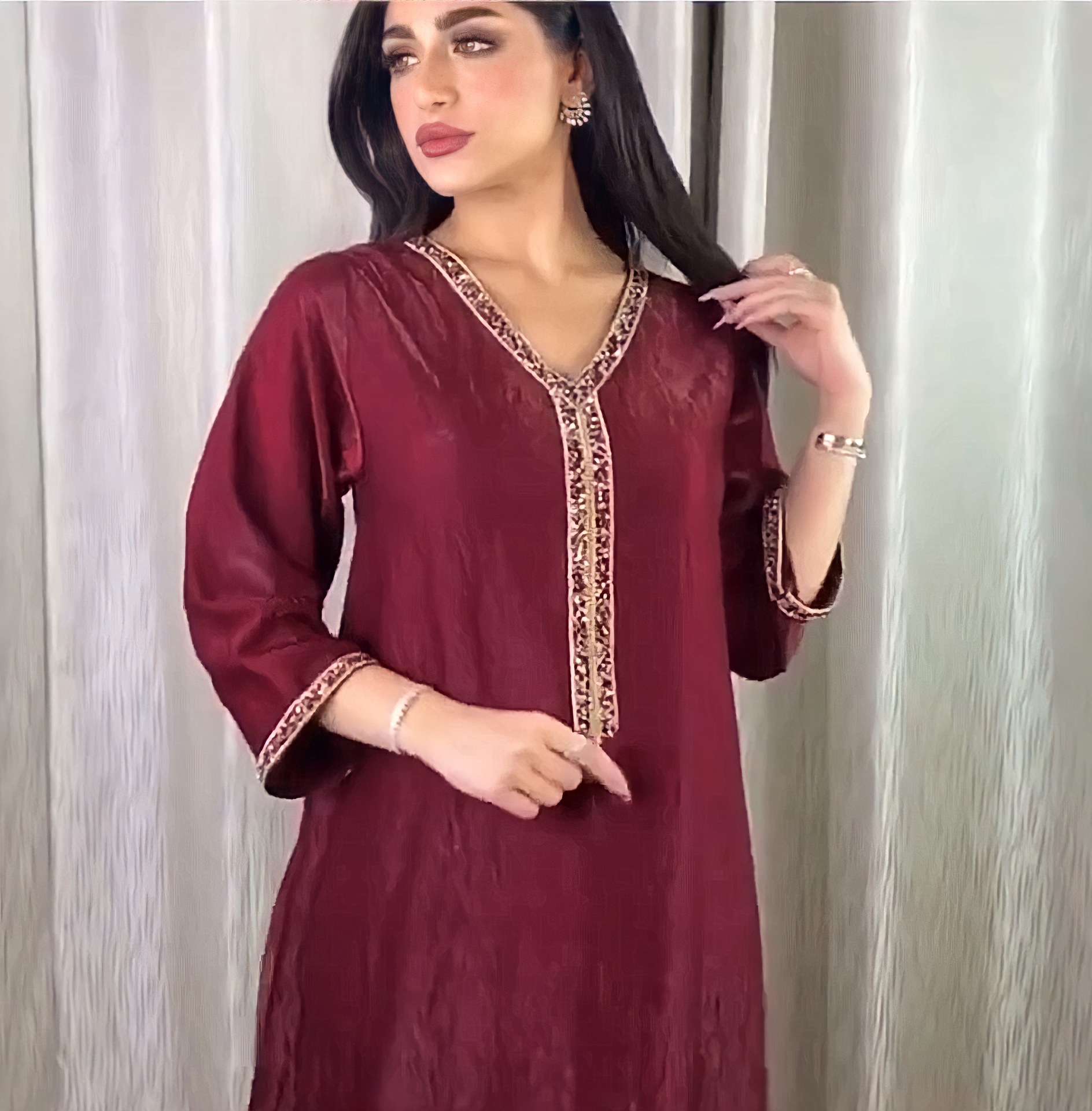 India Muslim Abaya Dress V Ne Moroccan Kaftan Turkey Dubai Arabic Vestidos Hijab Long Robe Abayas Clothes Musulman Gown Ropa
India Muslim Abaya Dress V Ne Moroccan Kaftan Turkey Dubai Arabic Vestidos Hijab Long Robe Abayas Clothes Musulman Gown Ropa