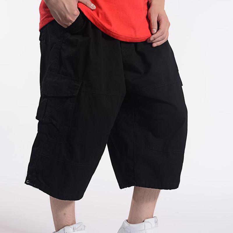 Summer Pants Men 5XL 6XL 7XL 8XL 9XL Waist 135cm Cotton Elastic Trousers 3 Colors Men's