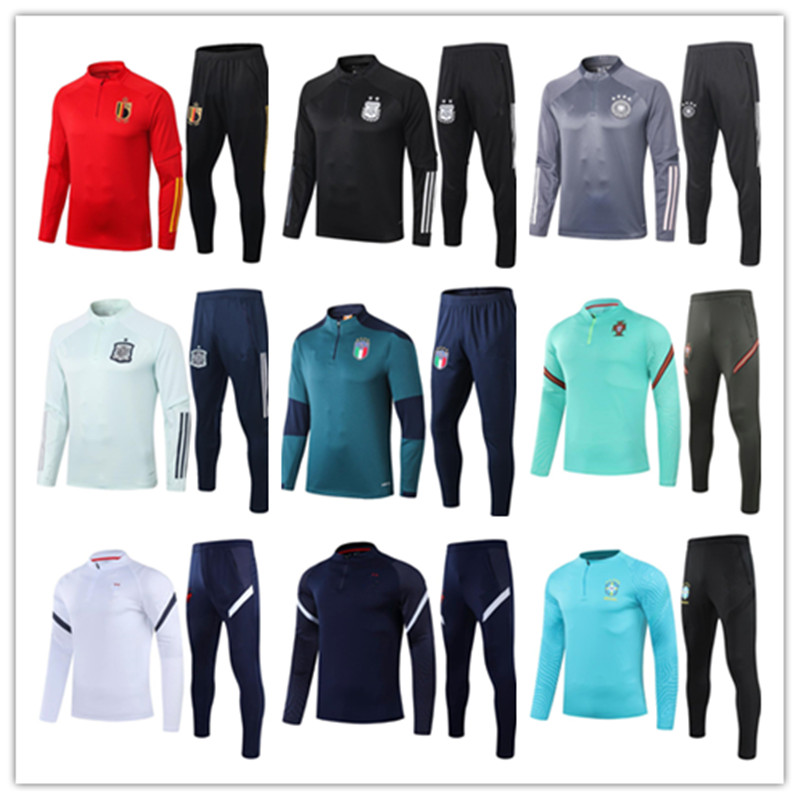 2021 Italy Belgium national team soccer training suit jersey 19-21 Spain France football jacket Jogging tracksuit chandal, Black
2021 Italy Belgium national team soccer training suit jersey 19-21 Spain France football jacket Jogging tracksuit chandal, Black