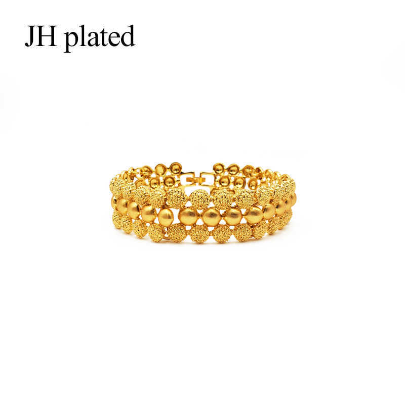 Nigeria Dubai Gold color jewelry sets African bridal wedding gifts party for women Bracelet Necklace earrings ring set collares 220105