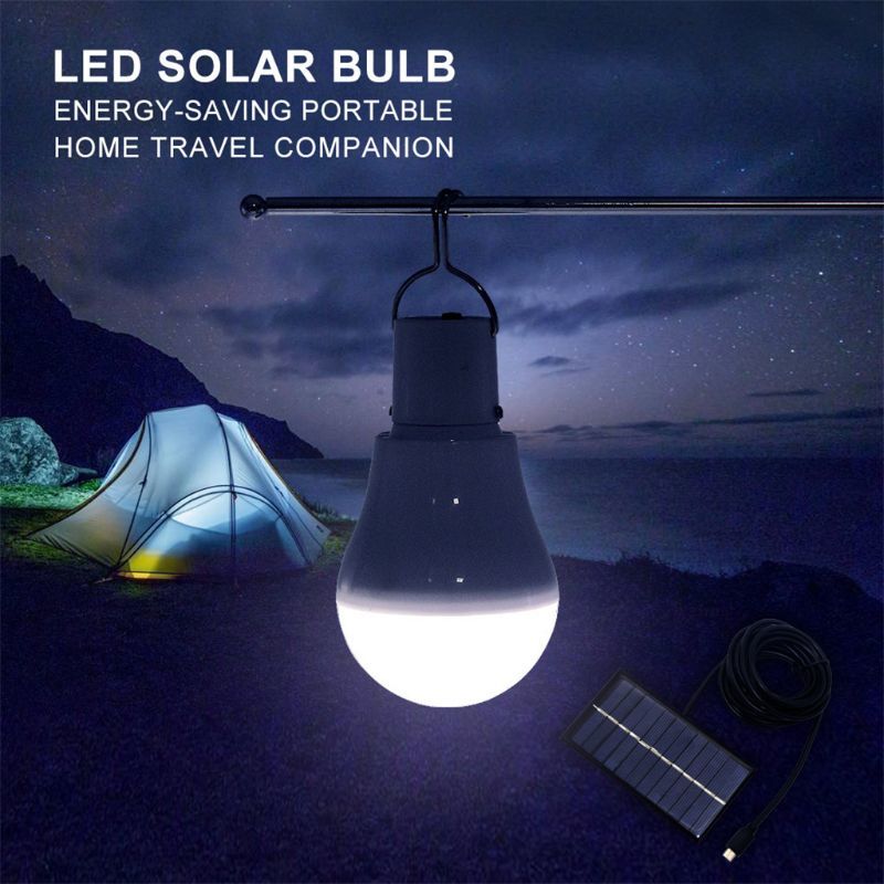 Solar Lamp Outdoor Solar Energy Panel Lamp Emergency Lamp Hooked