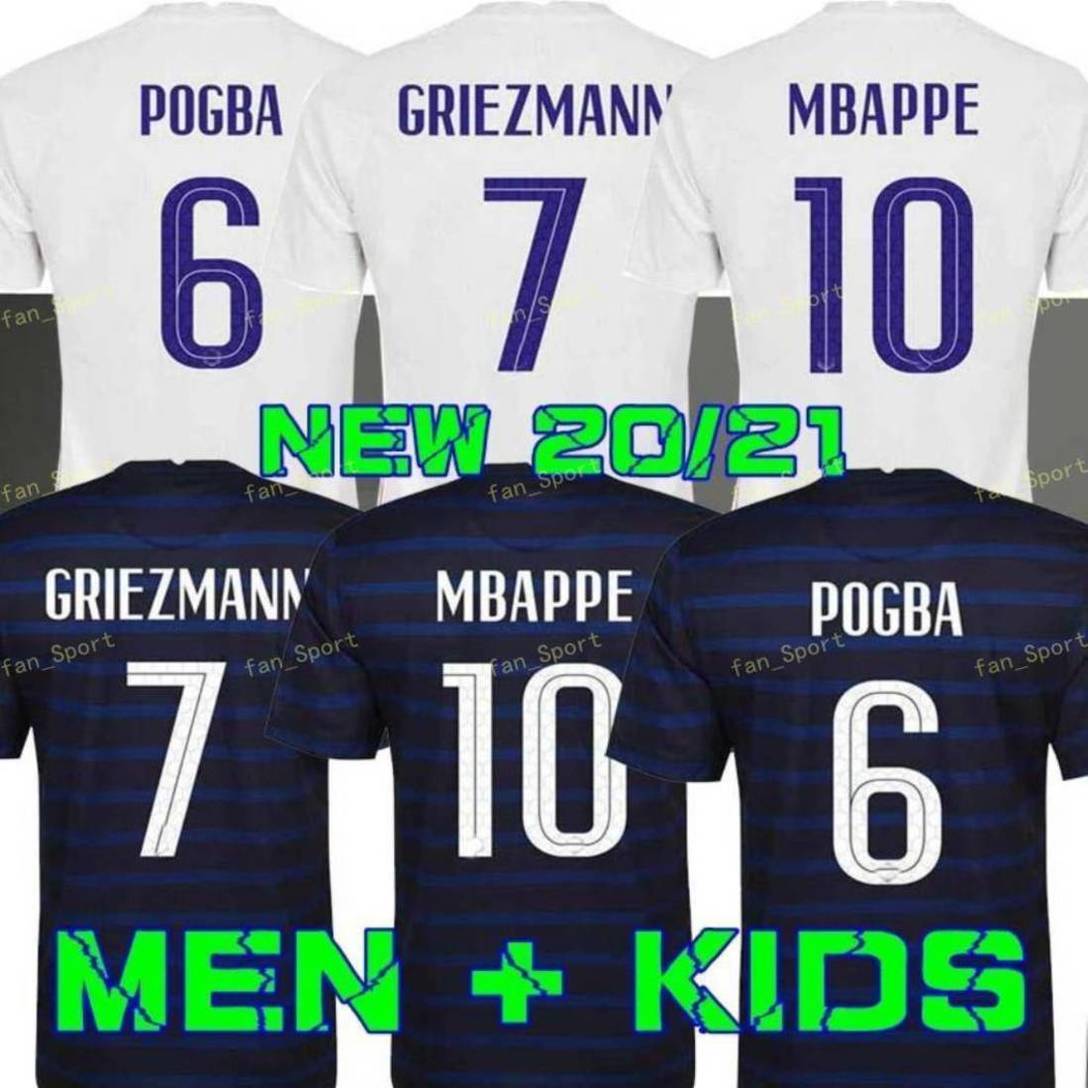 2021 MBAPPE GRIEZMANN POGBA GIROUD KANTE FRANCE jerseys 20 21 home away Soccer jersey Football shirts adult men + kids kit, Black;yellow
2021 MBAPPE GRIEZMANN POGBA GIROUD KANTE FRANCE jerseys 20 21 home away Soccer jersey Football shirts adult men + kids kit, Black;yellow