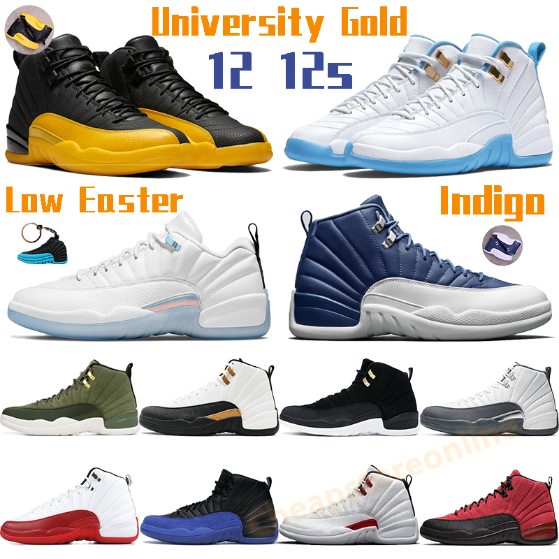 High basketball shoes air jordan 12 12s low easter mens sneaker university blue gold indigo cherry CNY twist white dark grey royalty men designer trainers, Bubble wrap packaging
High basketball shoes air jordan 12 12s low easter mens sneaker university blue gold indigo cherry CNY twist white dark grey royalty men designer trainers, Bubble wrap packaging