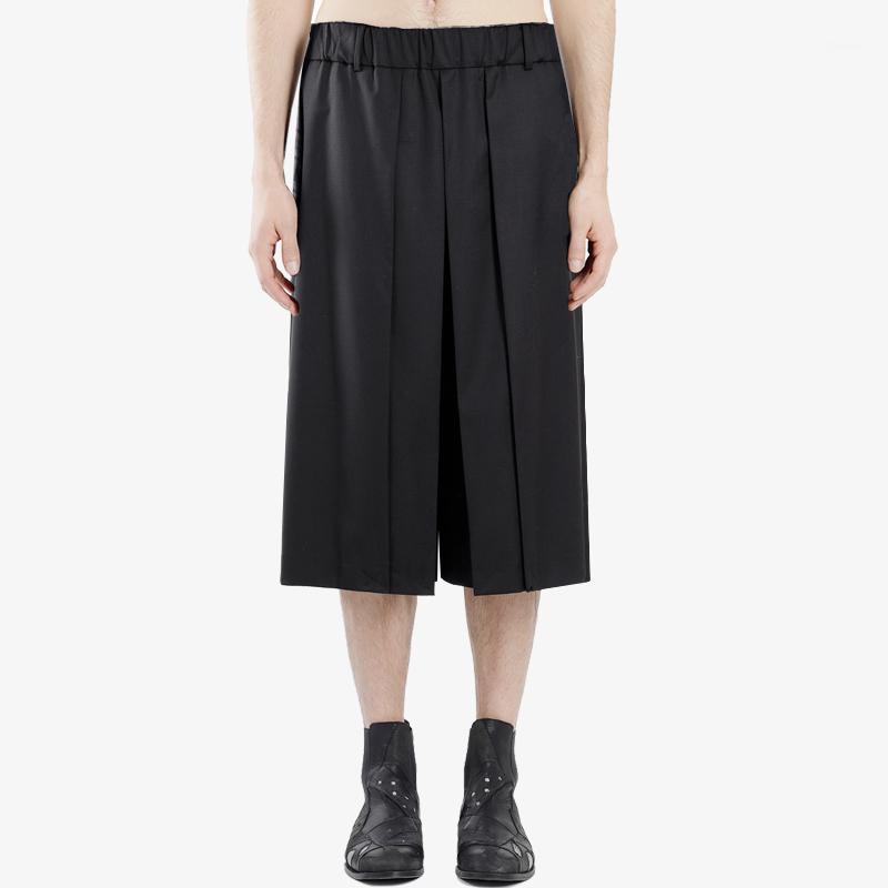 Men' Shorts Large Size Loose Pleated Deconstructed Five-point Pants Simple Folding Skirt Niche Design, Black
Men' Shorts Large Size Loose Pleated Deconstructed Five-point Pants Simple Folding Skirt Niche Design, Black