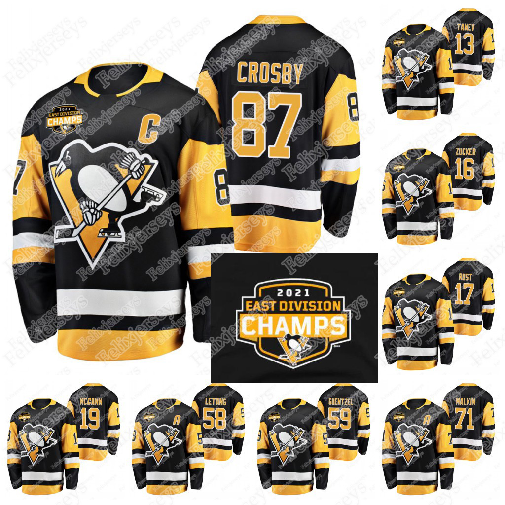 87 Sidney Crosby 2021 East Division Champions Pittsburgh Penguins Kris Letang Evgeni Malkin Jake Guentzel Jeff Carter Jason Zucker Jared McCann Tanev, Black;red
87 Sidney Crosby 2021 East Division Champions Pittsburgh Penguins Kris Letang Evgeni Malkin Jake Guentzel Jeff Carter Jason Zucker Jared McCann Tanev, Black;red