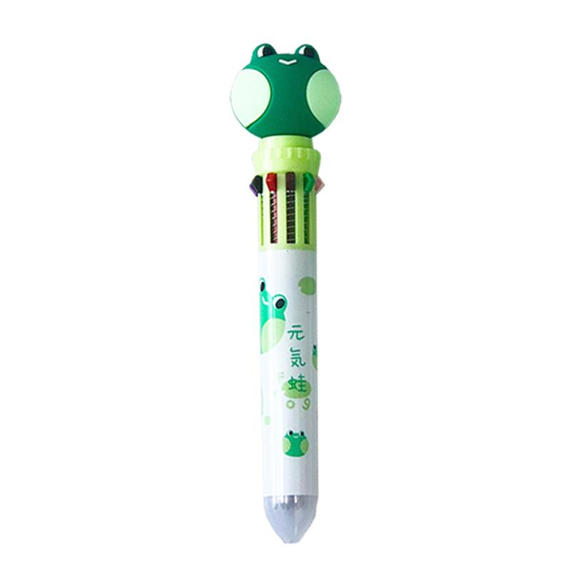 Creative Multicolor Ballpoint Pen 10 Color Push 0.5 Ball School&Office Supplies Stationery Wholesale Gift Papelaria Pens, Blue;orange
Creative Multicolor Ballpoint Pen 10 Color Push 0.5 Ball School&Office Supplies Stationery Wholesale Gift Papelaria Pens, Blue;orange