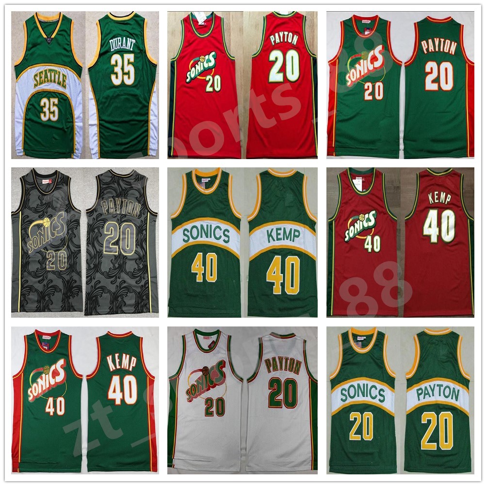 Men Basketball Shawn Kemp Jersey Gary Payton Kevin Durant Ray Allen Stitched Green Yellow White Red Home Away Breathable Good Quality, As shown in illustration
Men Basketball Shawn Kemp Jersey Gary Payton Kevin Durant Ray Allen Stitched Green Yellow White Red Home Away Breathable Good Quality, As shown in illustration