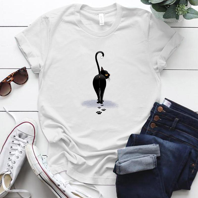Kawaii Cute Goth Cat Print Aesthetic Graphic T Shirts Tops Femme T-shirts Short Sleeve O Neck Summer Clothes For Woman Tshirts Women's T-Shi, White
Kawaii Cute Goth Cat Print Aesthetic Graphic T Shirts Tops Femme T-shirts Short Sleeve O Neck Summer Clothes For Woman Tshirts Women's T-Shi, White
