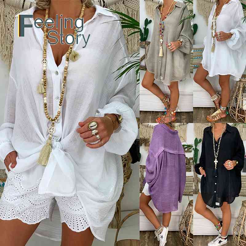 Long Sleeve Plus Size Linen Shirt Women White Button Down Loose Casual Cotton Blouse Womens Tops and Blouses Blusas 210603
Long Sleeve Plus Size Linen Shirt Women White Button Down Loose Casual Cotton Blouse Womens Tops and Blouses Blusas 210603