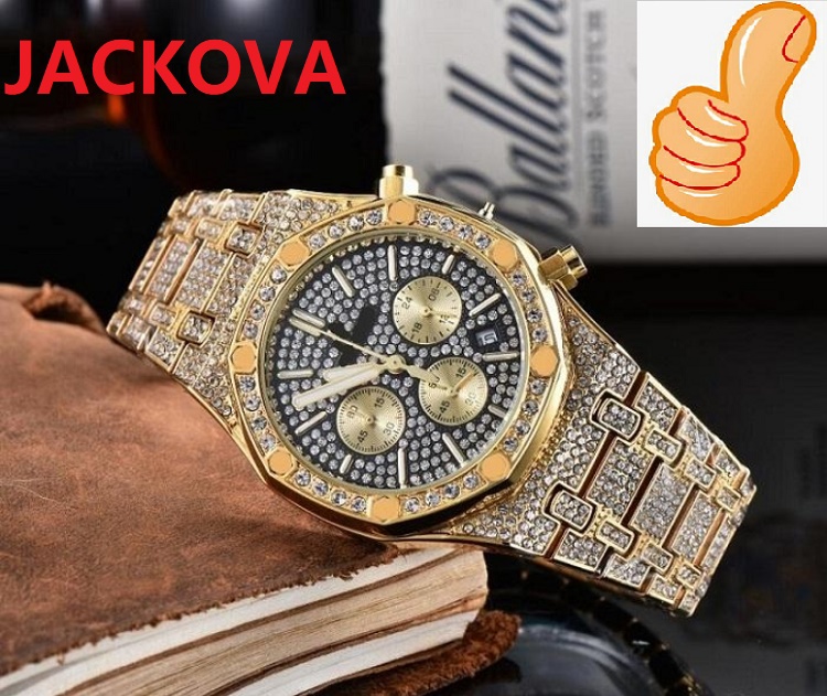 High quality Top model mens automatic full functional stopwatch watches dress Stainless steel Sapphire waterproof Sky Diamonds Dial Ring Classic Wristwatch Clock, As pic
High quality Top model mens automatic full functional stopwatch watches dress Stainless steel Sapphire waterproof Sky Diamonds Dial Ring Classic Wristwatch Clock, As pic