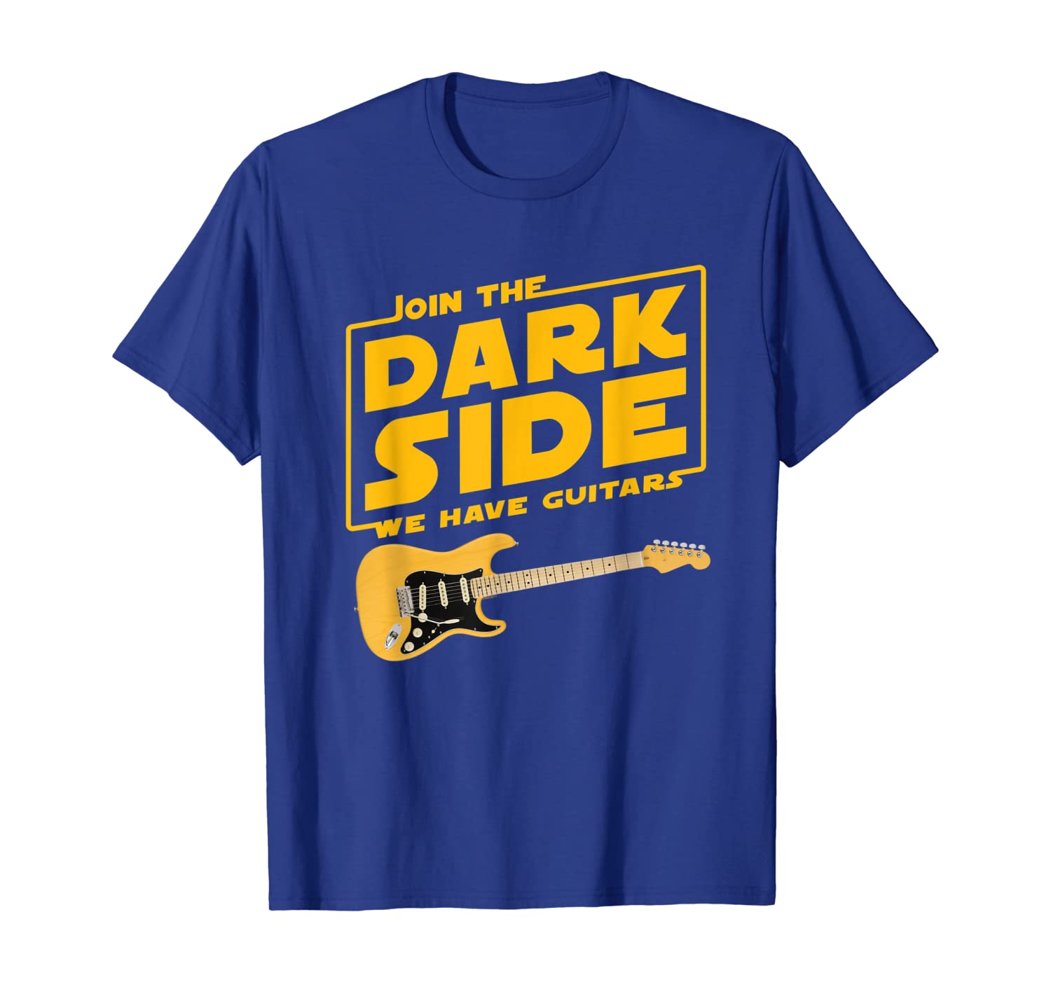 Join The Dark Side Guitar Player T-shirt, White;black
Join The Dark Side Guitar Player T-shirt, White;black