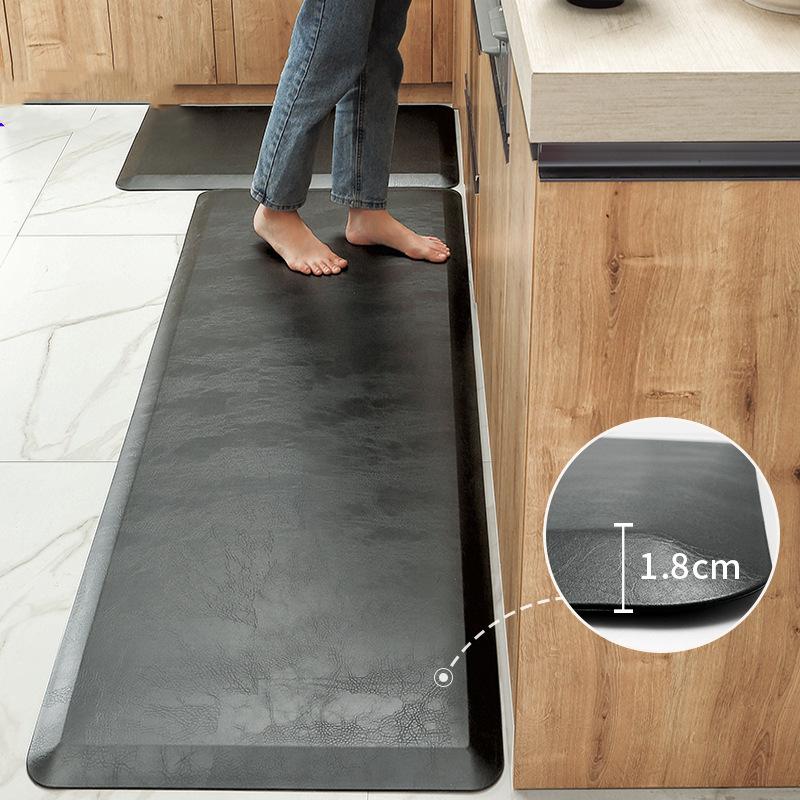 Carpets Kitchen Rugs Mats Non Slip Waterproof Padded PU Leather Floor Are Wear-Resistant Anti-Greasy Black Foot Pad PVC Air Cushion
Carpets Kitchen Rugs Mats Non Slip Waterproof Padded PU Leather Floor Are Wear-Resistant Anti-Greasy Black Foot Pad PVC Air Cushion