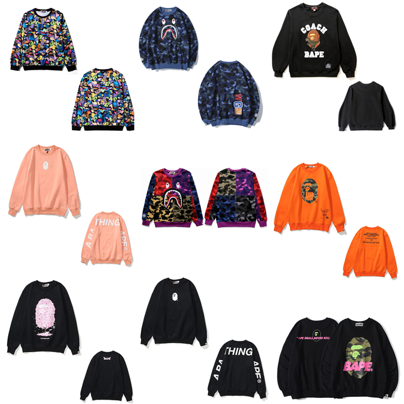 High-quality Men's Hoodies & Sweatshirts Japanese shark head classic cotton terry men and women camouflage pullover round neck sweater WM0101, 1 pcs buttons
High-quality Men's Hoodies & Sweatshirts Japanese shark head classic cotton terry men and women camouflage pullover round neck sweater WM0101, 1 pcs buttons