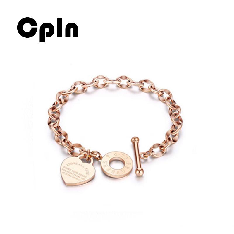 Cpln Fashion Titanium Steel Bracelets For Women O Chain Love Bible Proverbs Jewelry Bracelet Link,, Black
Cpln Fashion Titanium Steel Bracelets For Women O Chain Love Bible Proverbs Jewelry Bracelet Link,, Black