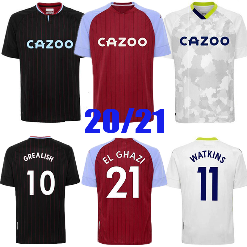 Adult Aston GREALISH 2021 Soccer Jersey Villa Maillots de McGINN WESLEY HOURIHANE M.TREZEGUET NAKAMBA EL GHAZI MINGS KODJIA SAMATTA TARGETT, Black
Adult Aston GREALISH 2021 Soccer Jersey Villa Maillots de McGINN WESLEY HOURIHANE M.TREZEGUET NAKAMBA EL GHAZI MINGS KODJIA SAMATTA TARGETT, Black