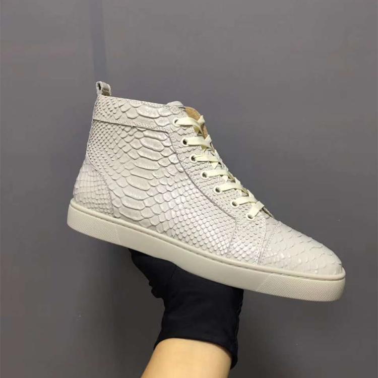 Luxury Designer Men Women Casual Shoes Red Bottom Studded Spikes Fashion Platform Insider Sneakers Silver Leather High Boots, Sky blue
Luxury Designer Men Women Casual Shoes Red Bottom Studded Spikes Fashion Platform Insider Sneakers Silver Leather High Boots, Sky blue