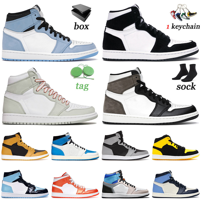 With Box 2021 Top Jumpman Univeristy Blue 1 1s Basketball Shoes Mens High Dark Mocha Seafoam Twist Yellow Toe Men Women Trainers Sneakers, Brown
With Box 2021 Top Jumpman Univeristy Blue 1 1s Basketball Shoes Mens High Dark Mocha Seafoam Twist Yellow Toe Men Women Trainers Sneakers, Brown