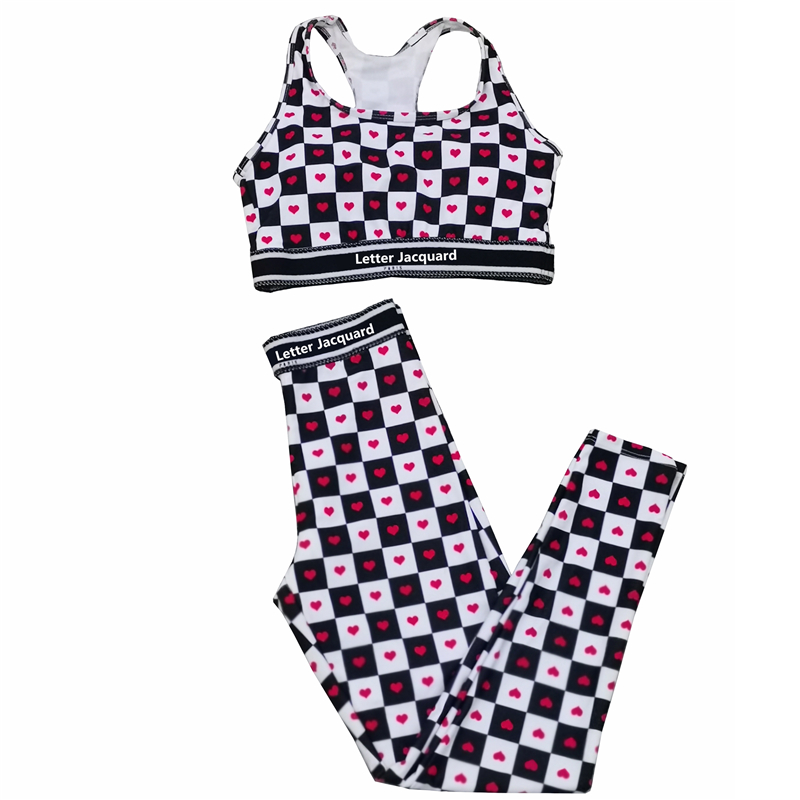 Highly Elastic Sports Outfit Gym Fitness Yoga Leggings Breathable Sleeveless Sport Bra Designer Plaid Workout Wear
Highly Elastic Sports Outfit Gym Fitness Yoga Leggings Breathable Sleeveless Sport Bra Designer Plaid Workout Wear