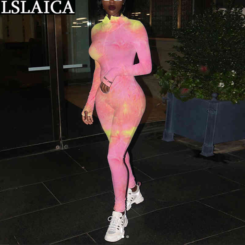 Fashion Elegant Jumpsuit Long Sleeve Tie Dye Skinny Knit Playsuits and Jumpsuits Print Zipper Autumn Streetwear Women 210520, Beige
Fashion Elegant Jumpsuit Long Sleeve Tie Dye Skinny Knit Playsuits and Jumpsuits Print Zipper Autumn Streetwear Women 210520, Beige