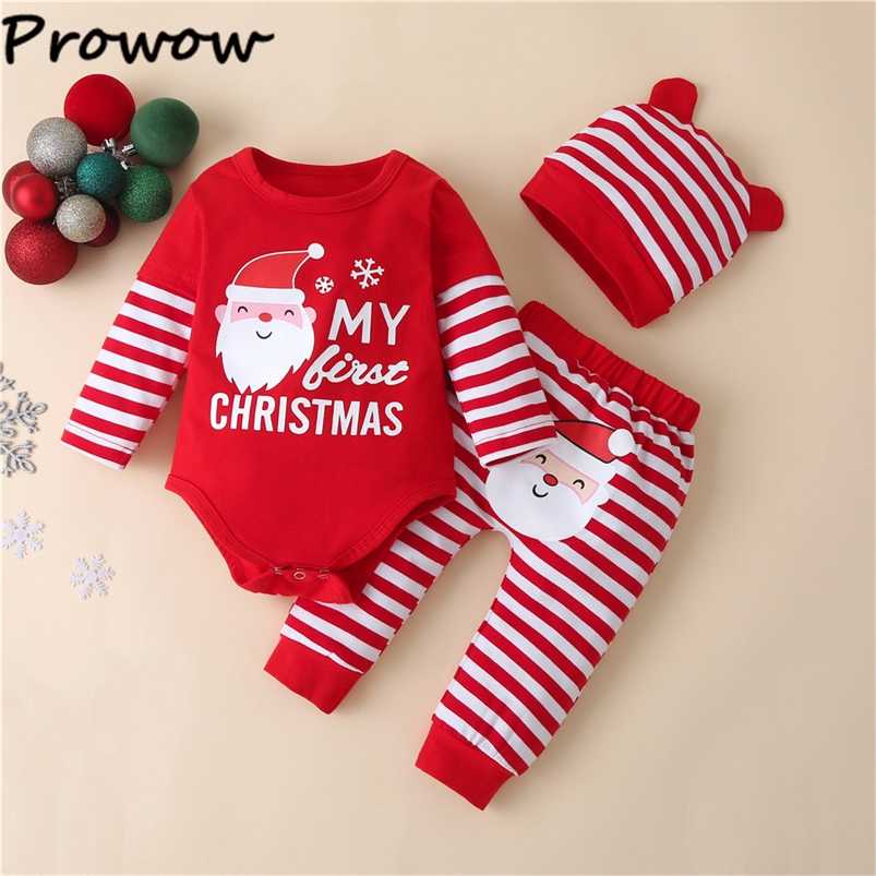 Prowow My First Christmas Baby Outfit Santa Claus Clothing Boys Girls Toddler Kids Year 2022 Clothes Costume 211018
Prowow My First Christmas Baby Outfit Santa Claus Clothing Boys Girls Toddler Kids Year 2022 Clothes Costume 211018