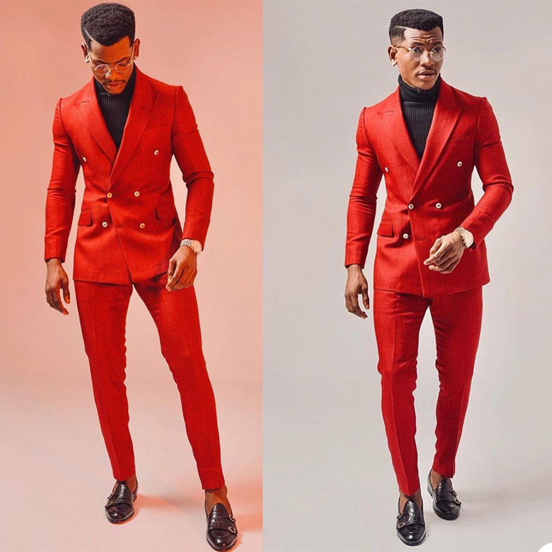 Red Double Breasted Mens Customized Wedding Tuxedos Plus Size Men Wear Dinner Prom Party Blazer Suits (Jacket+Pants), Yellow
Red Double Breasted Mens Customized Wedding Tuxedos Plus Size Men Wear Dinner Prom Party Blazer Suits (Jacket+Pants), Yellow